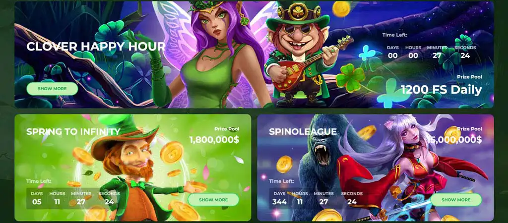 Crocoslots Casino tournaments